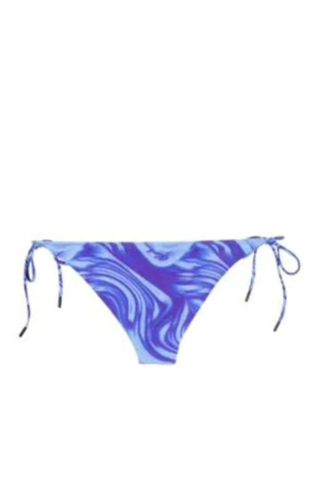 Karl String Bikini Bottoms Two Shades Of Blue Bra