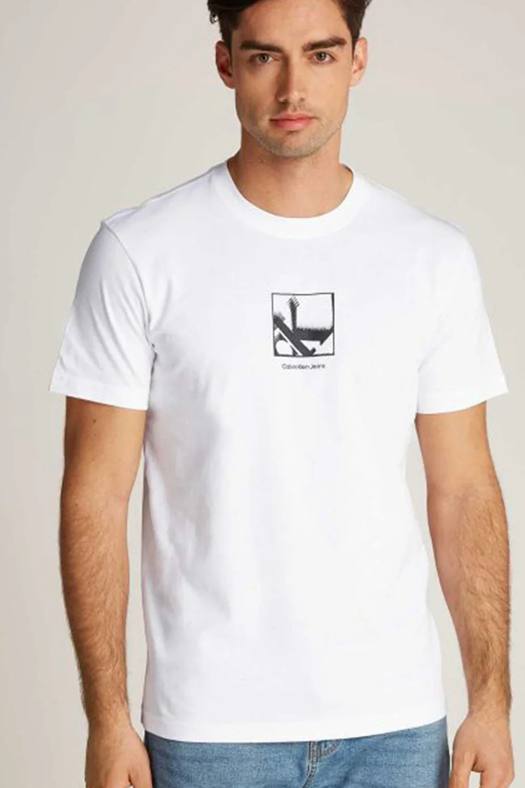 Calvin Klein Jeans Plane White Ck Logo Mini Box