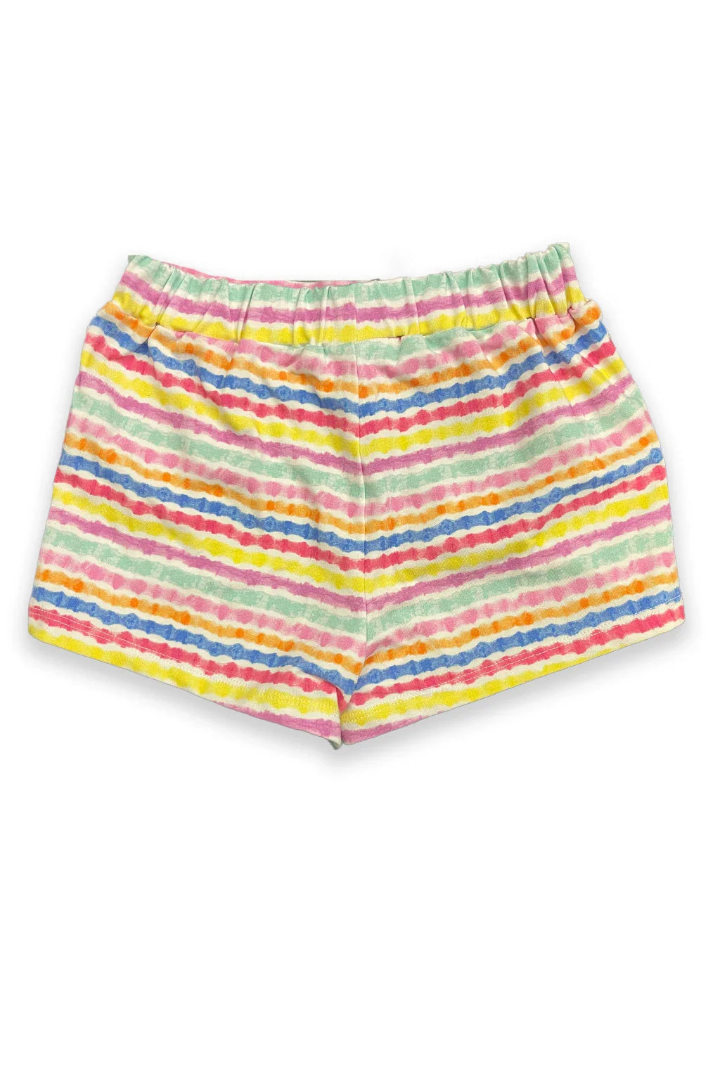 Mayoral Girls Multicolor Stripes Shorts