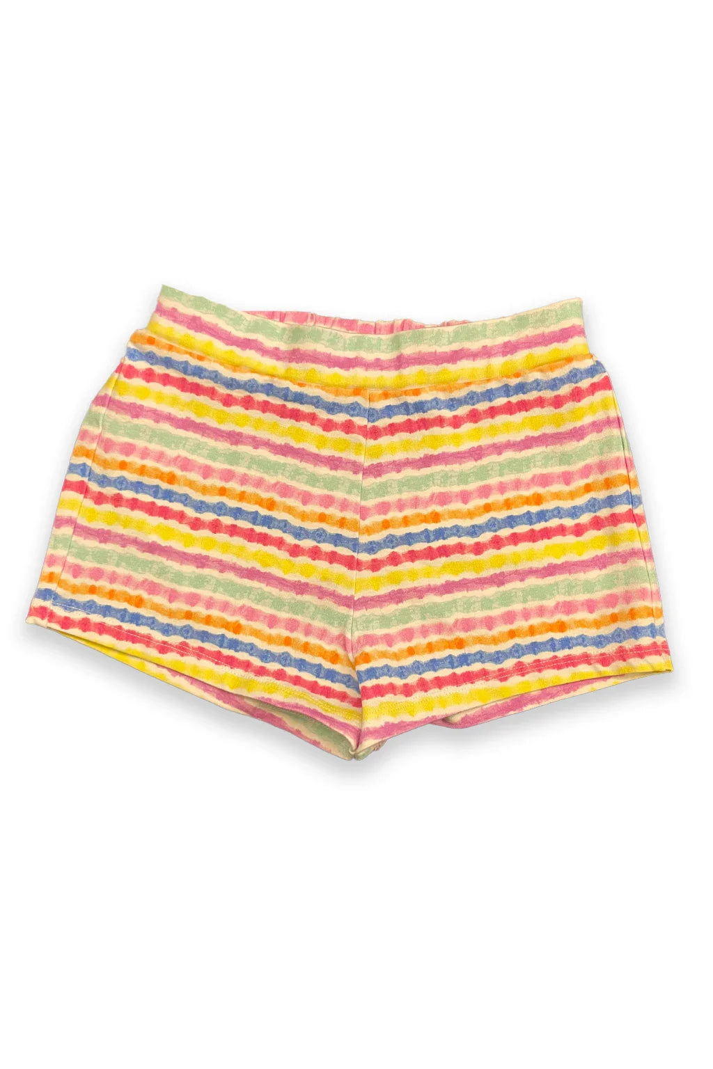 Mayoral Girls Multicolor Stripes Shorts