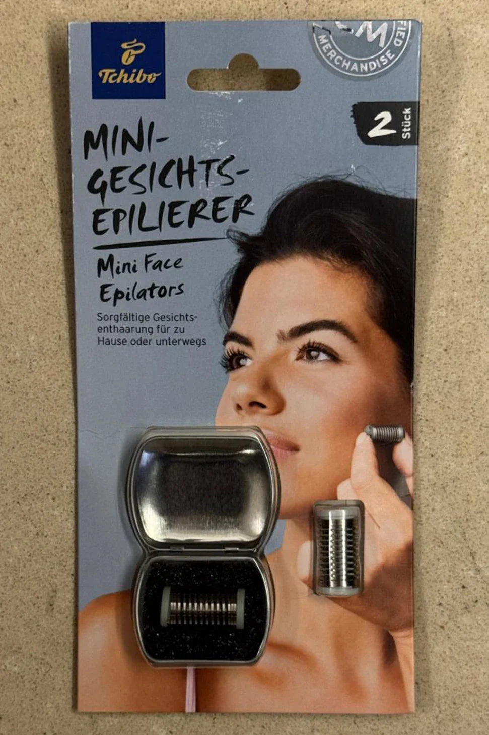 Tchibo Mini Face Eilators For Facial Hair Removal