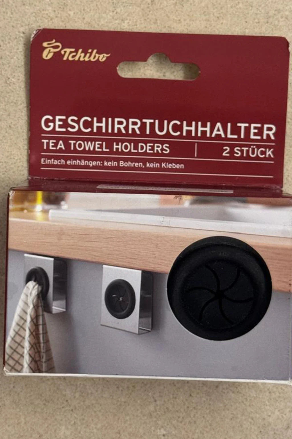 Tchibo Tea Towel Holders Or Dishcloths Securely