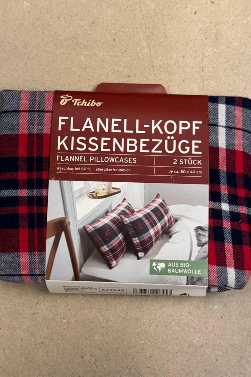 Tchibo Flannel PillowCases