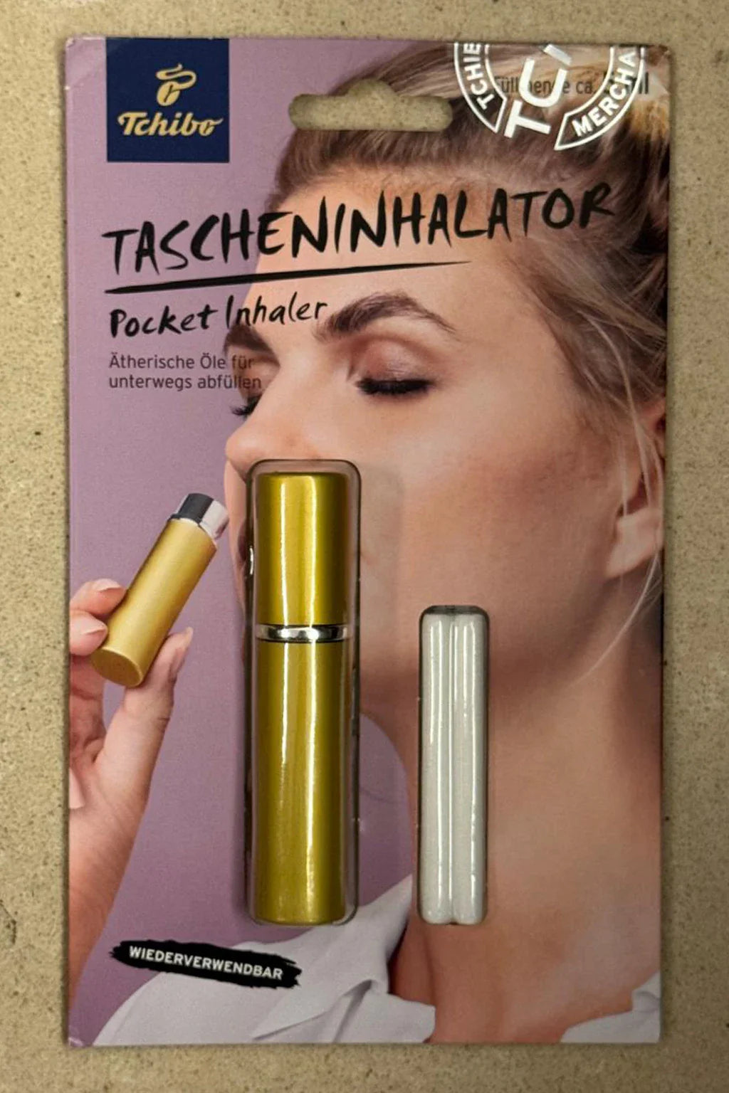 Tchibo Pocket Inhaler For Filling With Essential Oils