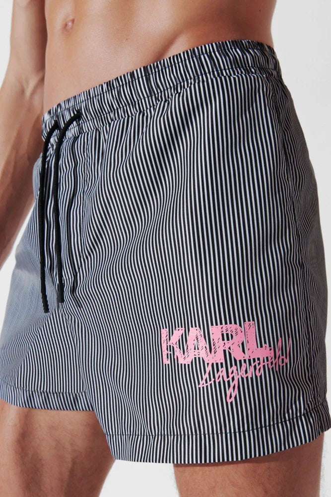 Karl Lagerfeld Classic Zebra Swimmig Short