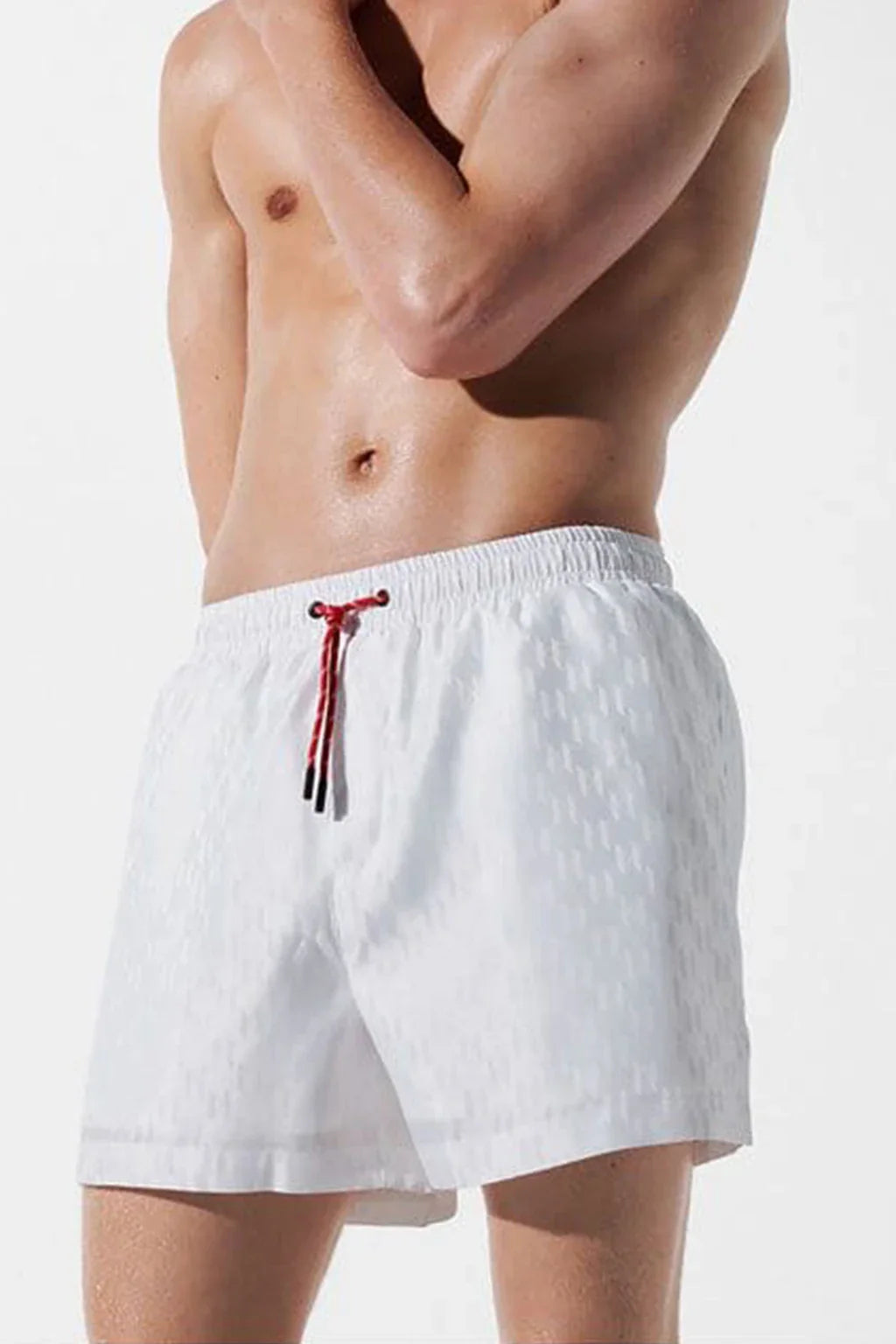 Karl Lagerfeld Semi Invisible KL Monogram Swimmig Short